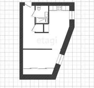 2-к квартира, вторичка, 46м2, 4/4 этаж