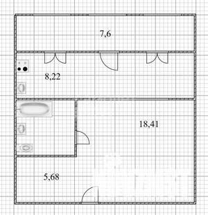 1-к квартира, вторичка, 36м2, 7/10 этаж