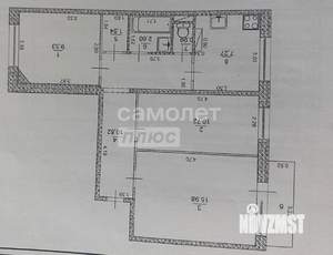 3-к квартира, вторичка, 64м2, 2/9 этаж