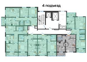 3-к квартира, вторичка, 62м2, 7/14 этаж