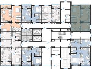 3-к квартира, вторичка, 53м2, 1/14 этаж