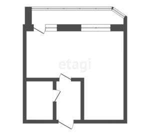 1-к квартира, вторичка, 31м2, 21/24 этаж