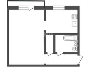 1-к квартира, вторичка, 30м2, 3/5 этаж