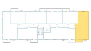 2-к квартира, вторичка, 63м2, 2/9 этаж