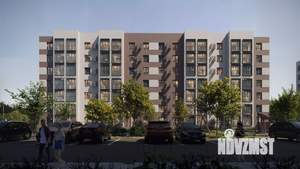 3-к квартира, строящийся дом, 83м2, 1/77 этаж