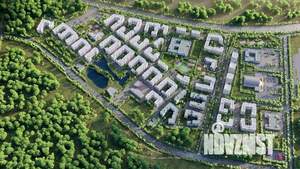 1-к квартира, строящийся дом, 37м2, 3/7 этаж