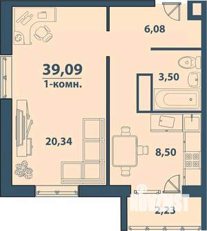 Фото квартиры на продажу (1)