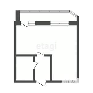 1-к квартира, вторичка, 31м2, 21/24 этаж