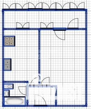 1-к квартира, вторичка, 34м2, 7/16 этаж