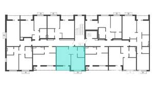 1-к квартира, вторичка, 36м2, 4/7 этаж