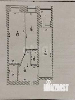 2-к квартира, вторичка, 66м2, 2/10 этаж