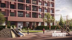 1-к квартира, строящийся дом, 33м2, 20/24 этаж