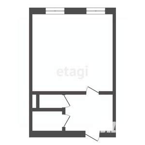 Студия квартира, вторичка, 23м2, 2/5 этаж