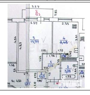 1-к квартира, вторичка, 32м2, 2/2 этаж