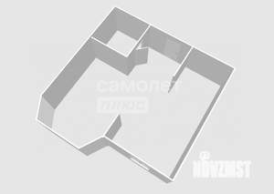 Студия квартира, вторичка, 43м2, 17/21 этаж