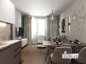 2-к квартира, вторичка, 37м2, 16/24 этаж