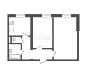 2-к квартира, вторичка, 44м2, 7/9 этаж