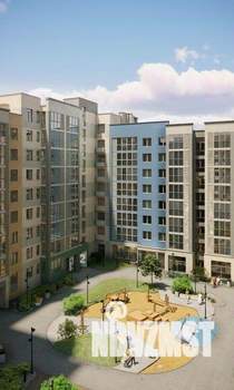 2-к квартира, строящийся дом, 65м2, 6/9 этаж