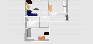 2-к квартира, вторичка, 53м2, 4/5 этаж