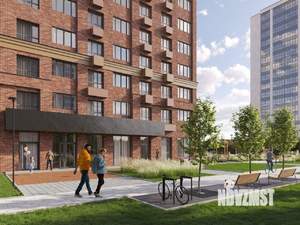 2-к квартира, строящийся дом, 54м2, 11/16 этаж