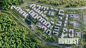 1-к квартира, строящийся дом, 35м2, 1/9 этаж