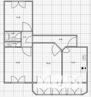 3-к квартира, вторичка, 68м2, 5/10 этаж