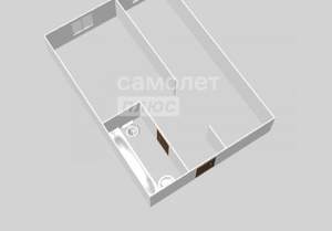 2-к квартира, вторичка, 28м2, 6/9 этаж