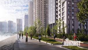3-к квартира, строящийся дом, 95м2, 23/24 этаж