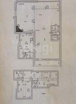 2-к квартира, вторичка, 166м2, 5/5 этаж