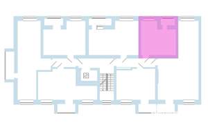Студия квартира, вторичка, 29м2, 5/8 этаж