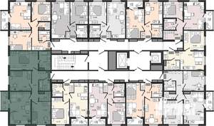 4-к квартира, вторичка, 77м2, 10/14 этаж