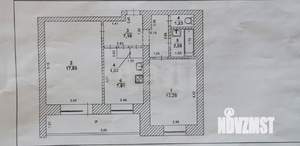2-к квартира, вторичка, 50м2, 8/9 этаж