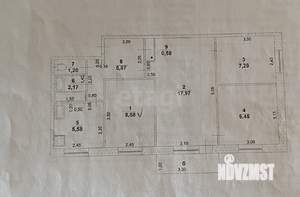 4-к квартира, вторичка, 59м2, 5/5 этаж