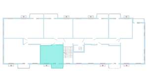 1-к квартира, вторичка, 30м2, 2/6 этаж