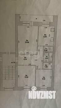 3-к квартира, вторичка, 64м2, 3/5 этаж