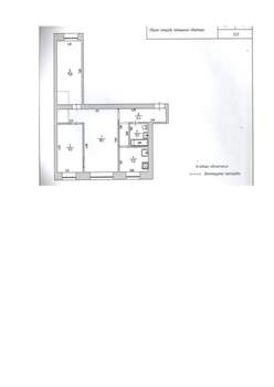 3-к квартира, вторичка, 54м2, 1/4 этаж