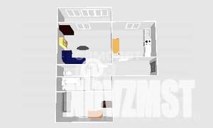 2-к квартира, вторичка, 53м2, 4/5 этаж