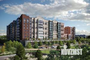 2-к квартира, строящийся дом, 76м2, 9/9 этаж