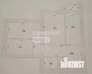 3-к квартира, вторичка, 104м2, 4/12 этаж