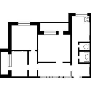 3-к квартира, вторичка, 66м2, 6/9 этаж