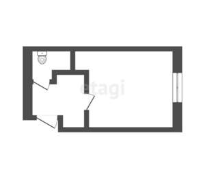 1-к квартира, вторичка, 17м2, 3/5 этаж