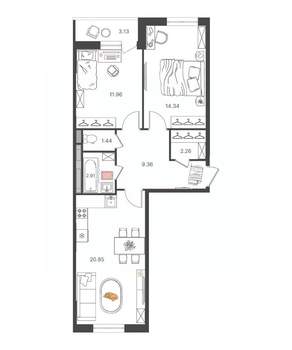 Фото квартиры на продажу (1)