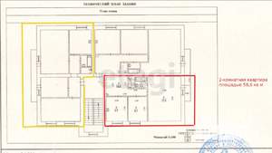 2-к квартира, вторичка, 59м2, 3/4 этаж