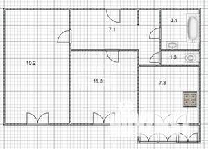 2-к квартира, вторичка, 49м2, 4/9 этаж