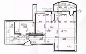 1-к квартира, вторичка, 44м2, 6/21 этаж