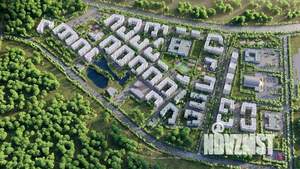 1-к квартира, строящийся дом, 46м2, 2/9 этаж