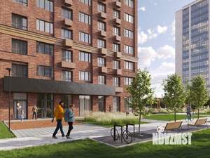 2-к квартира, строящийся дом, 56м2, 3/16 этаж