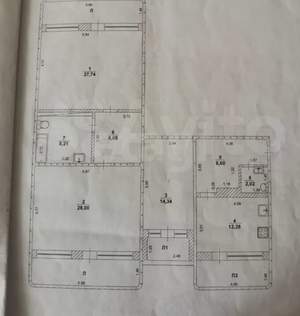 3-к квартира, вторичка, 111м2, 3/6 этаж
