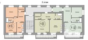 2-к квартира, вторичка, 60м2, 3/5 этаж