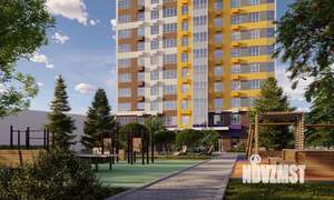 2-к квартира, строящийся дом, 35м2, 13/24 этаж